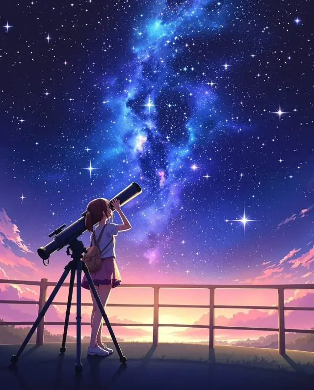 星空观测的少女 - 斗罗大陆漫画免费观看同人作品