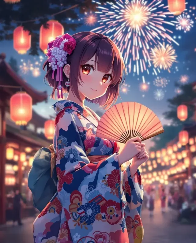 夏日祭典的浴衣少女 - 斗罗大陆漫画免费观看同人作品